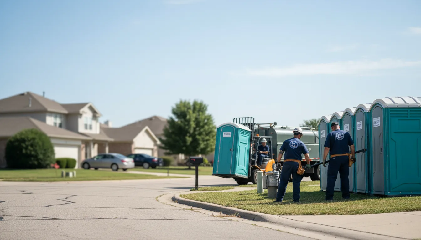 Porta Potty Rental in Fort Leavenworth, KS near me
